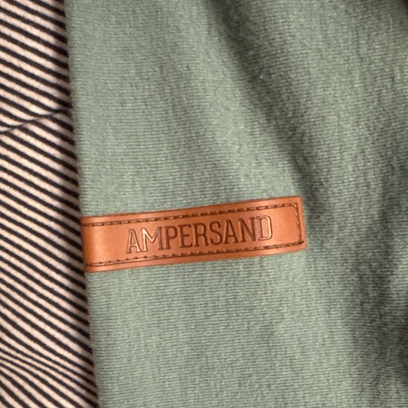 AMPERSAND AVE Green and Gray Hoodie - Picture 5 of 5